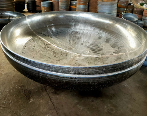 Đầu đĩa torispherical lớn 1000mm Con tàu áp lực đầu torispherical