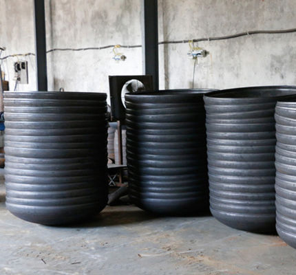 Titanium hình elip nửa quả bóng chén cuối nhà sản xuất tùy chỉnh