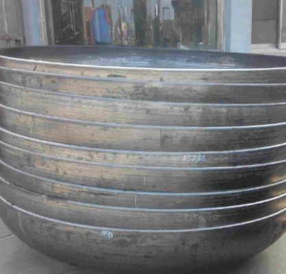 Thép carbon hình cầu ốp đầu niêm phong thép không gỉ đầu ống nắp