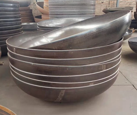 Q345R Đầu bán cầu bằng thép cacbon đường kính 1000mm Đầu elip