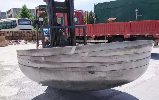 Thép carbon hình thành nóng đầu đĩa hình elip với ép nóng