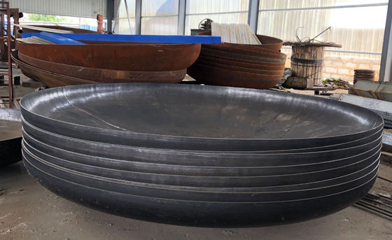 Carbon thép đầu đĩa với Bevel / đơn giản / cạnh flanged